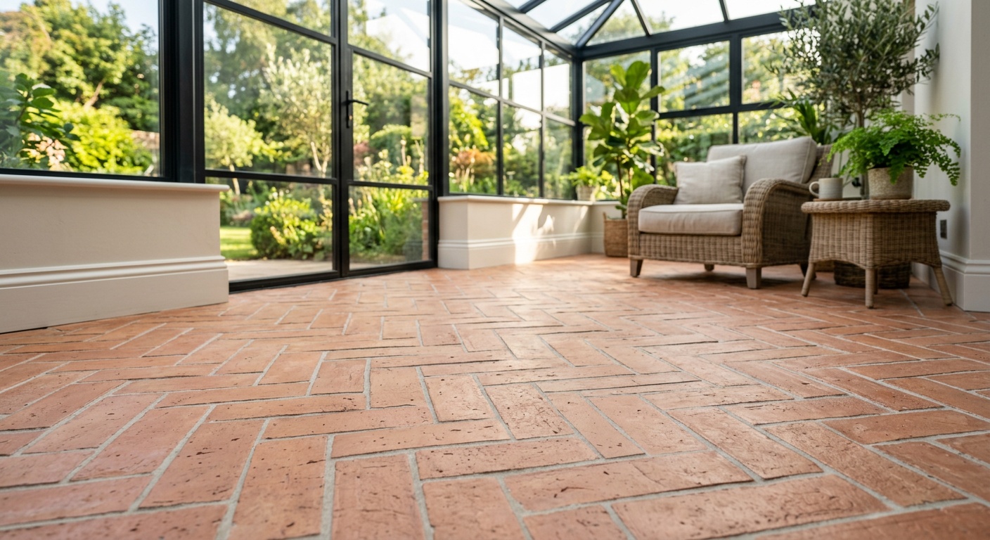 Sunroom flooring tiles